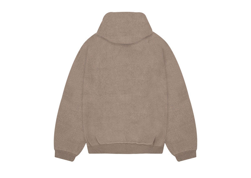 SOUL Knitted Bailey Hoodie Dune