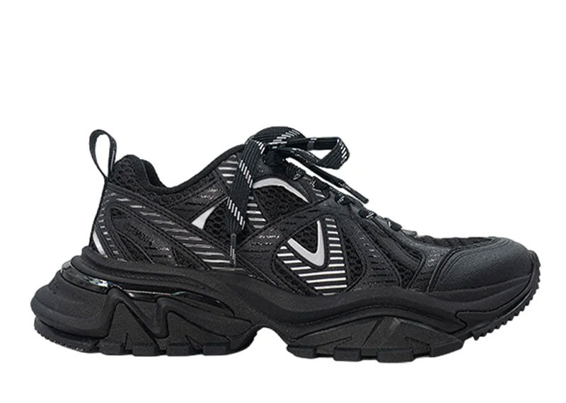 Vetements V2000 Retro Millennial Dad Shoes Triple Black