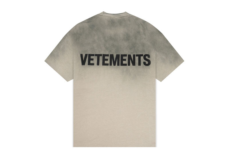 Vetements Genesis T-Shirt Washed Grey