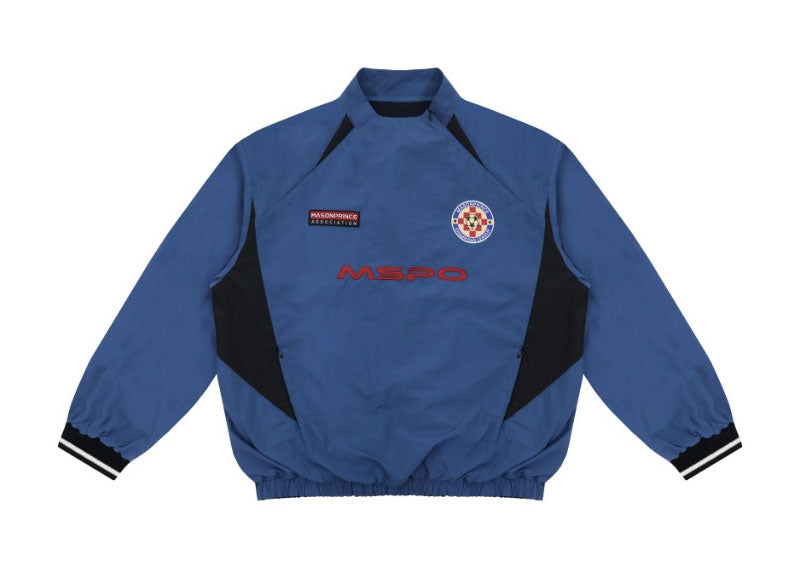 MASONPRINCE Light Mobility Series Urban Coach Dual Version Nylon Suit Diagonal-Front Top Blue