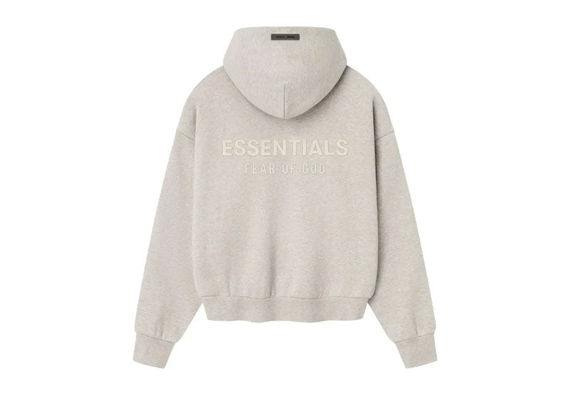 Fear of God Essentials Classic Hoodie Heather Stone