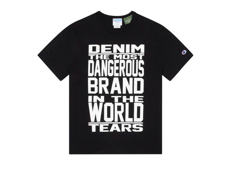 Denim Tears Most Dangerous T-Shirt Black