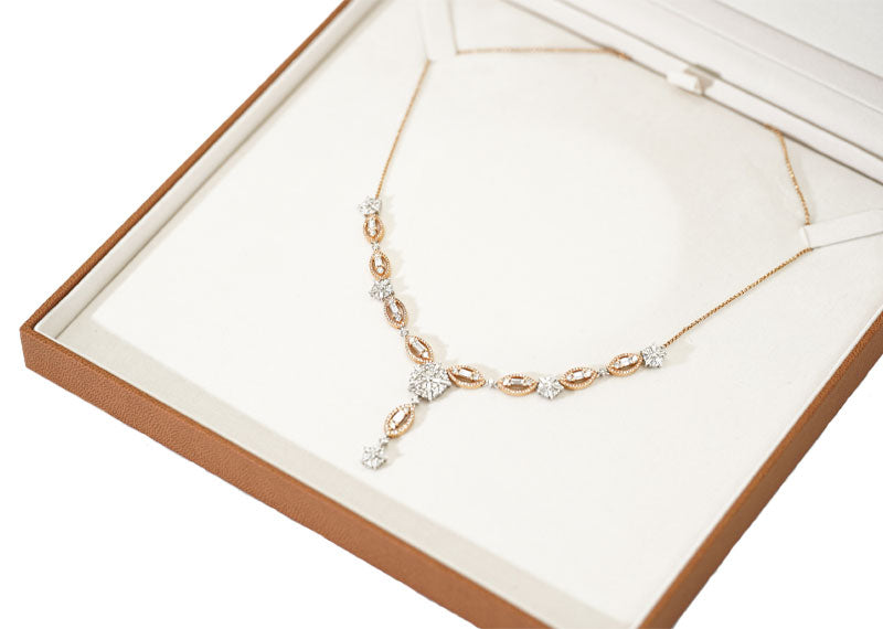 SOUL Neva 18ct Two Tone Gold Necklace