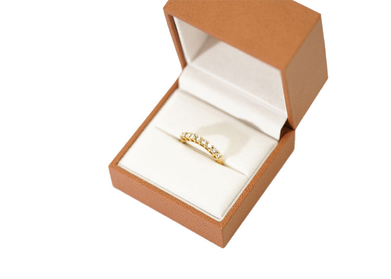 SOUL Luce Eight 9ct Yellow Gold Ring