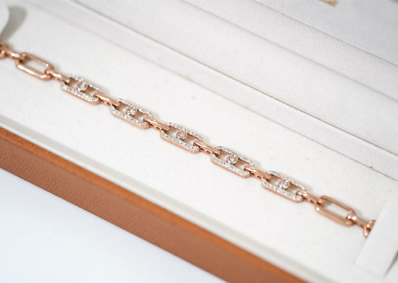 SOUL Rosa 9ct Rose Gold Bracelet