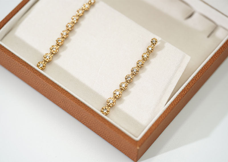 SOUL Linea 9ct Yellow Gold Earrings
