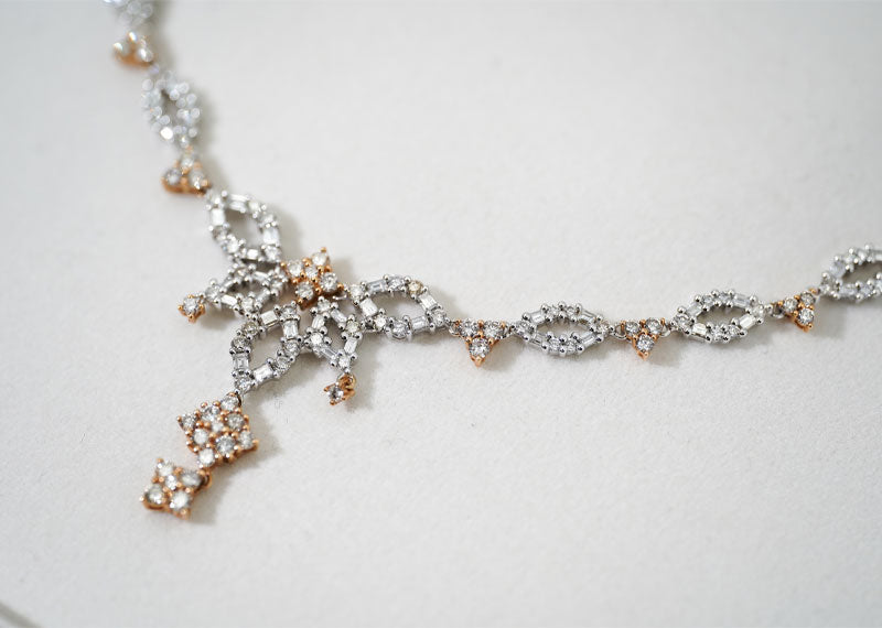 SOUL Intreccio 18ct Two Tone Gold Necklace