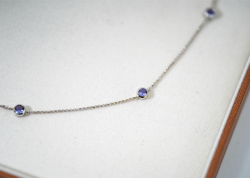 SOUL Azzura 9ct White Gold Necklace