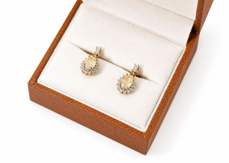 SOUL Protea 18ct Yellow Gold Earrings