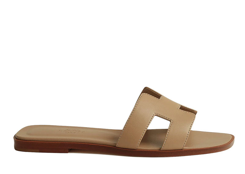 Hermes Oran Sandal Camel