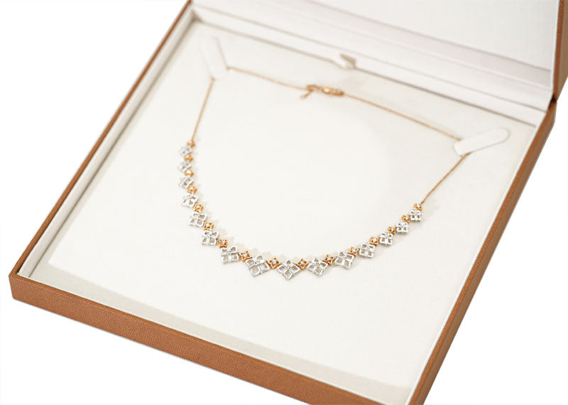SOUL Stella Fiore 18ct Two Tone Gold Necklace