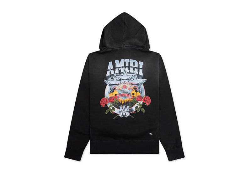 Amiri Championship Hoodie Washed Black