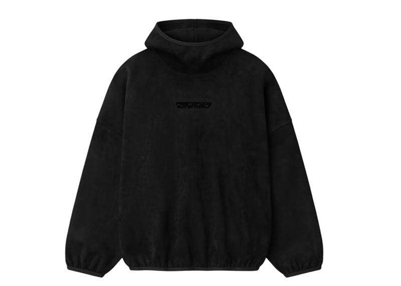 Fear of God Essentials Suede Fleece Modern Hoodie Vintage Black