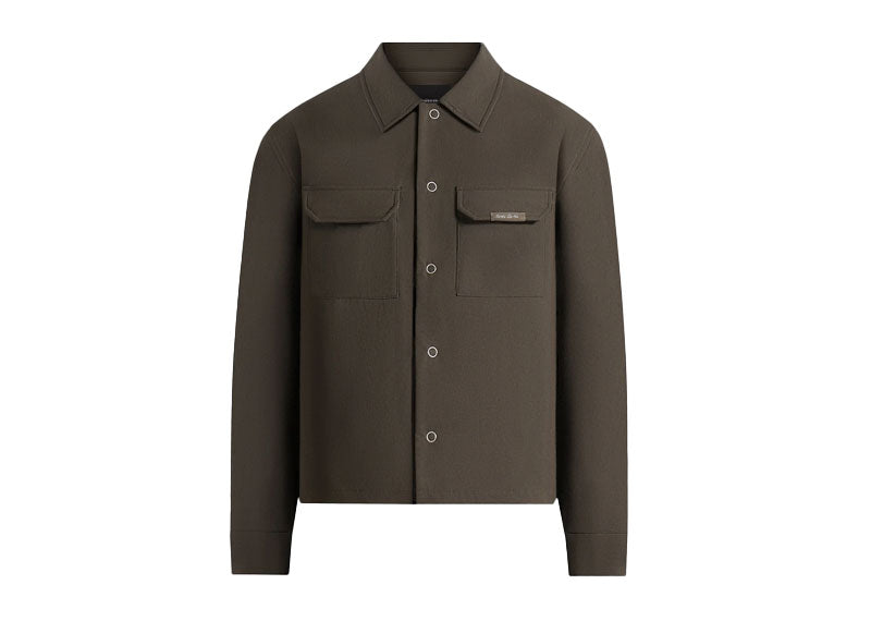 Maniere De Voir Technical Cargo Jacket Olive