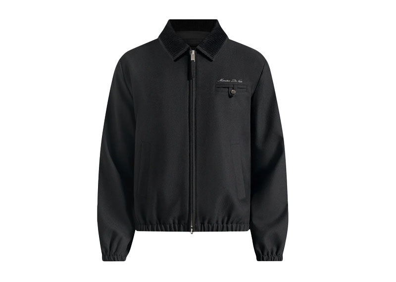 Maniere De Voir Twill Signature Jacket Black