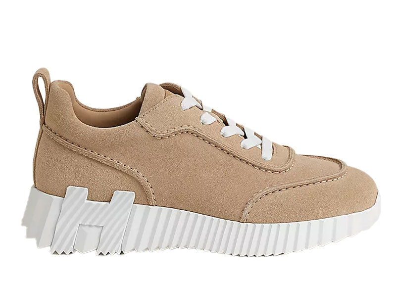 Hermes Bouncing Next Sneaker Suede Naturel Crust