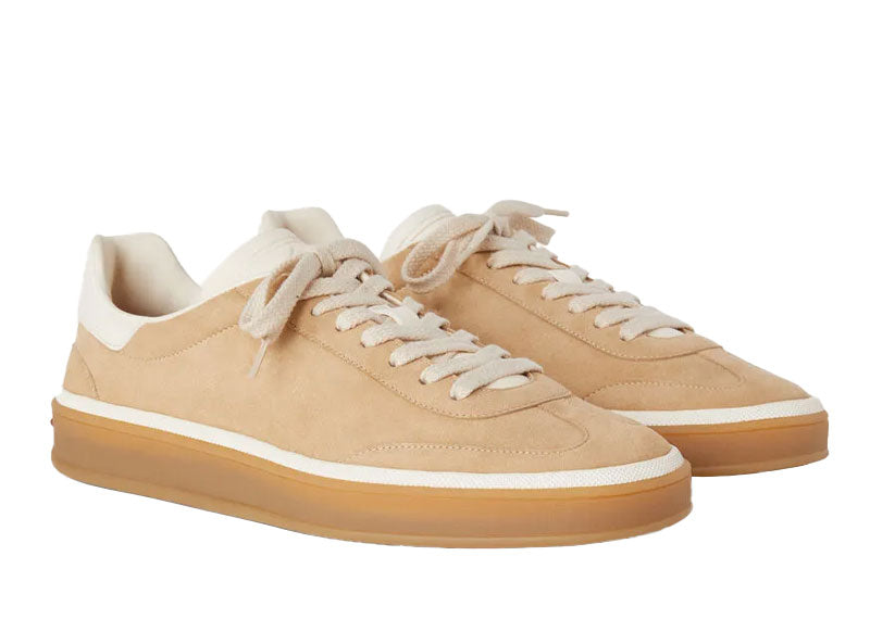 Loro Piana Tennis Walk Suede Sneaker Windy Dunes