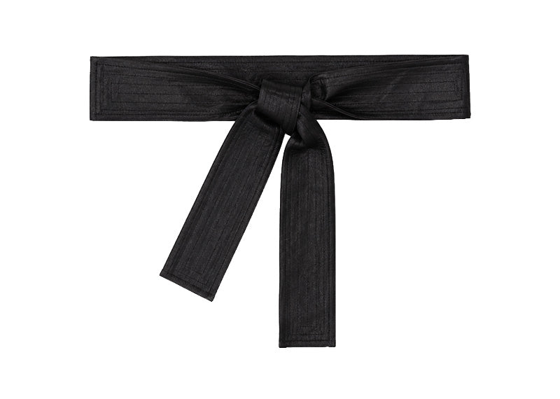 Diane Paris Classic Straight Belt Black