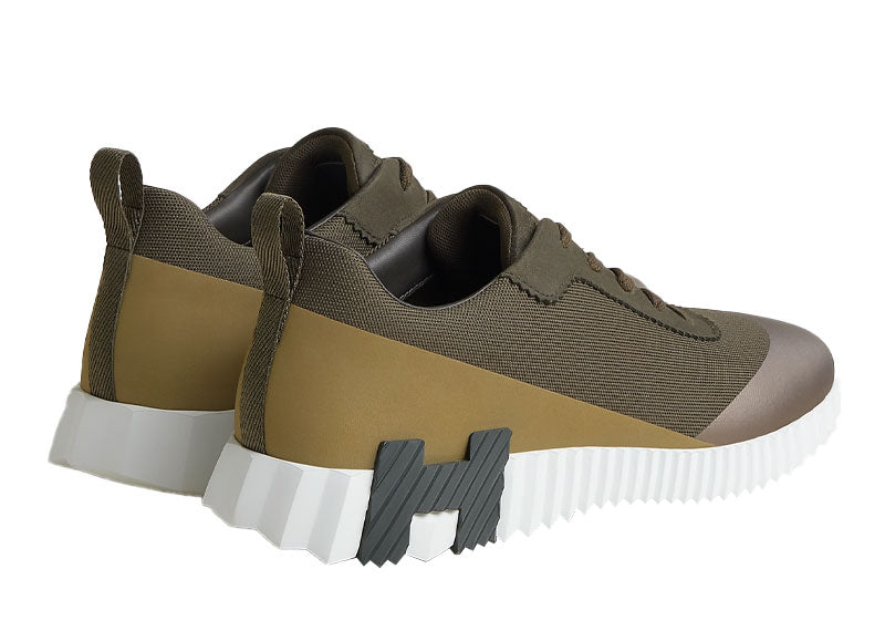 Hermes Bouncing Sneaker Multicolore Vert Foret