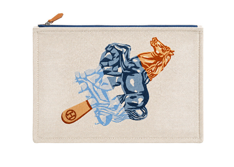 Hermes Succulent Sultan Case Chair/Ciel/Bleu Grise