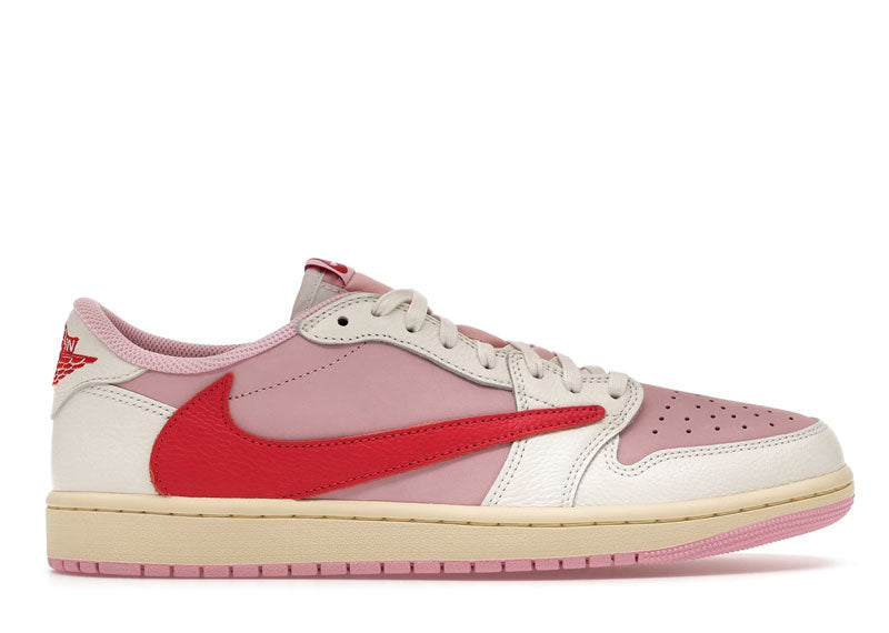 Jordan 1 Retro Low OG SP Travis Scott Sail Tropical Pink