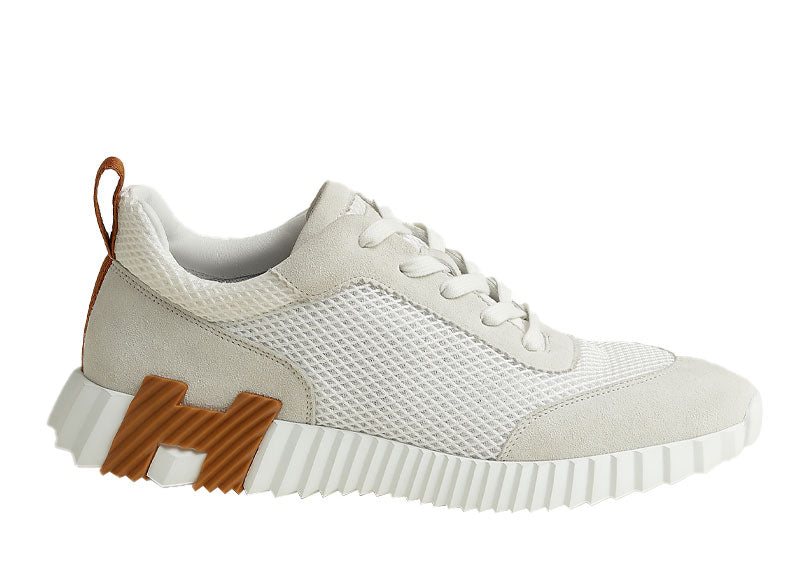 Hermes Bouncing Sneaker Blanc / Beige