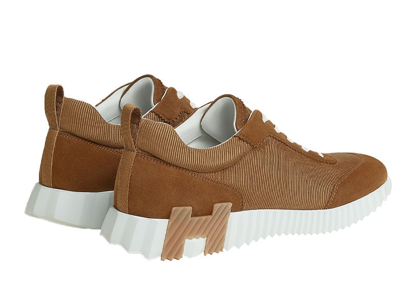 Hermes Bouncing Sneaker Corduroy Brune Fume