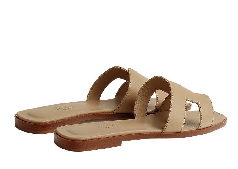 Hermes Oran Sandal Camel