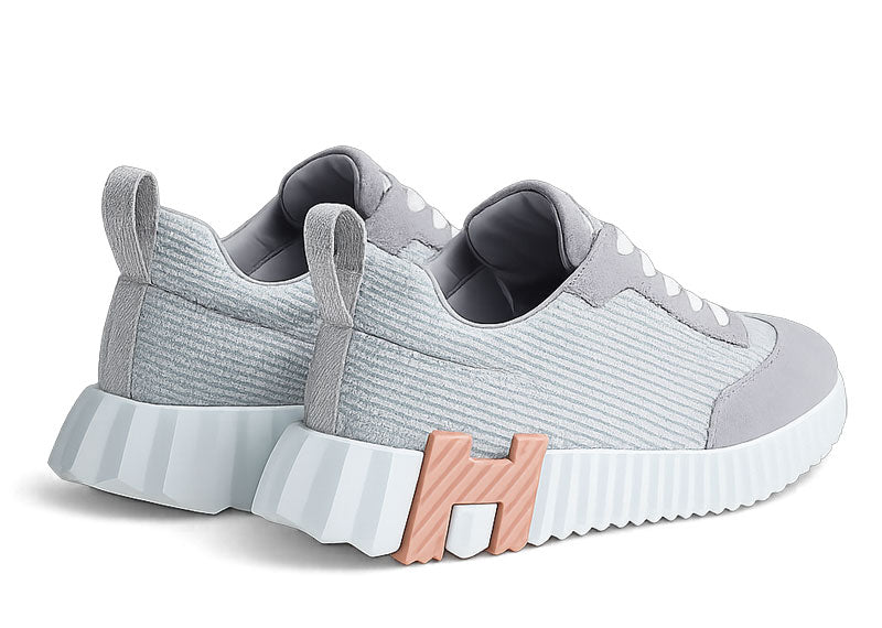 Hermes Bouncing Sneaker Technical Mesh Gris Tempérance