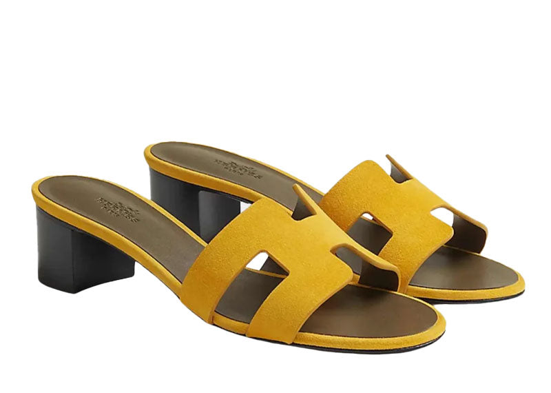 Hermes Oasis Jaune Topaze Lambskin