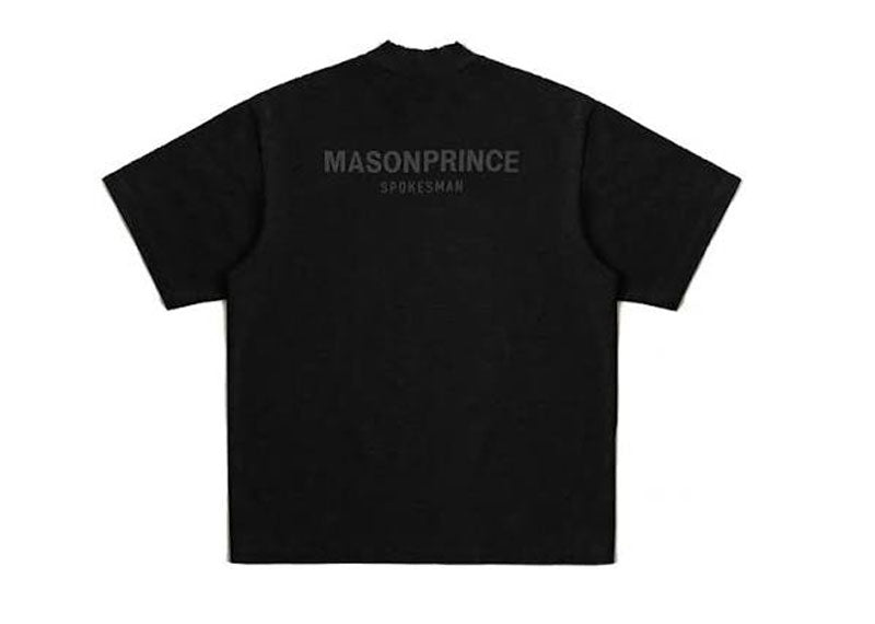 MASONPRINCE Spokeman 3M Reflective Short Sleeve T-Shirt Black