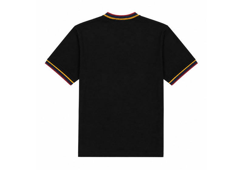 TSHEPO Flag Ribbed T-Shirt Black