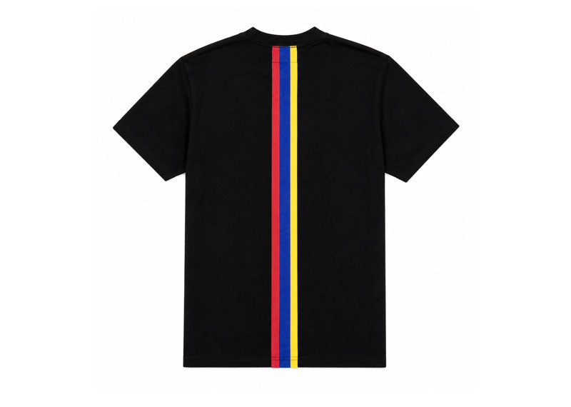 TSHEPO Flag Stripe T-Shirt Black