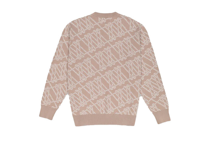 TSHEPO Monogram Knit Jersey Beige
