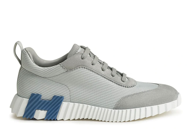 Hermes Bouncing Sneaker Mesh Gris Bleu
