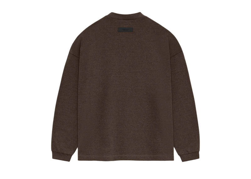 Fear of God Essentials Core Collection Heavy L/S T-Shirt Heather Wood