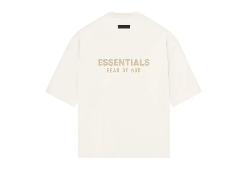 Fear of God Essentials V-Neck T-Shirt Cloud Dancer
