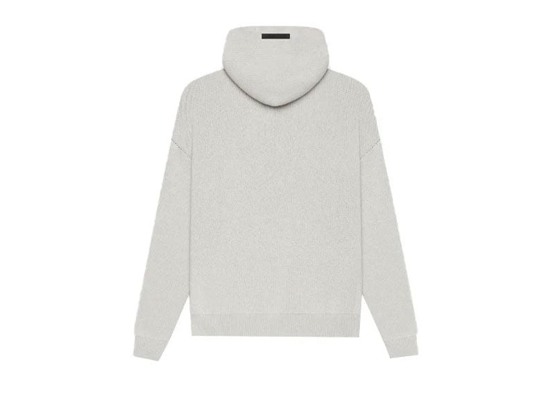 Fear of God Essentials Knit Pullover Hoodie (SS21) Light Heather Oatmeal