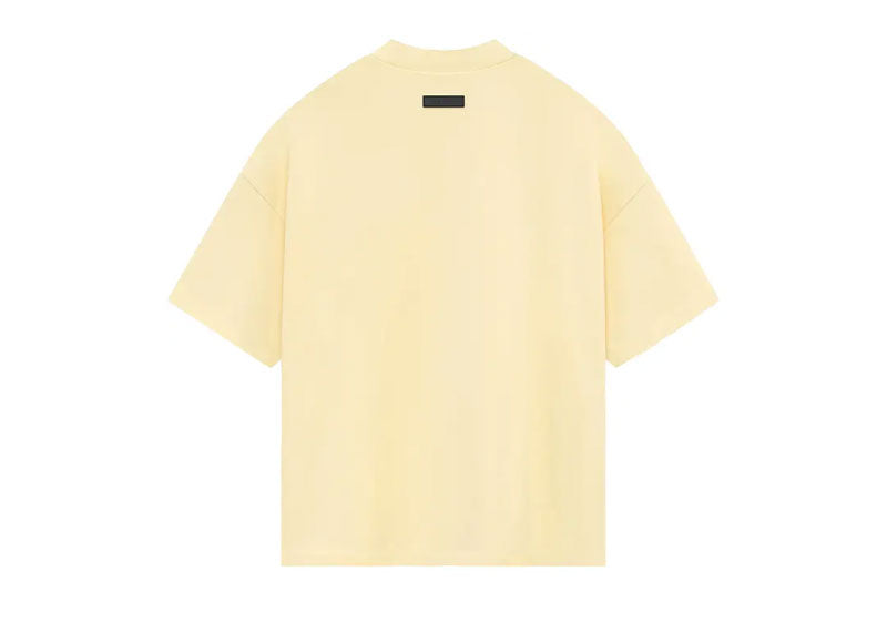 Fear of God Essentials Heavy Jersey S/S T-Shirt Garden Yellow