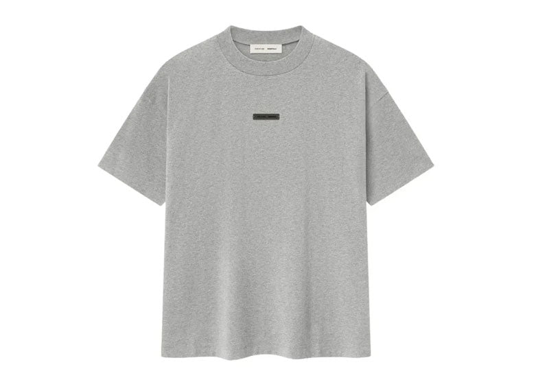 Fear of God Essentials Classic Short Sleeve T-Shirt Concrete Heather