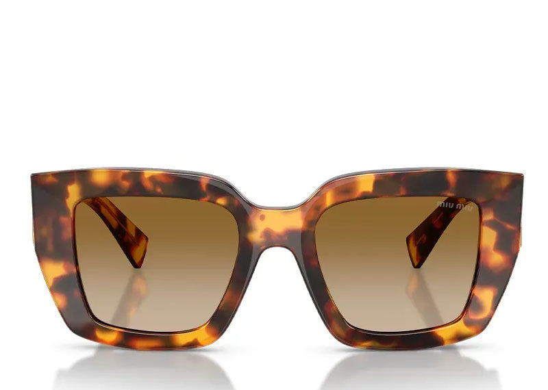Miu Miu B05 Square Sunglasses Honey Havana