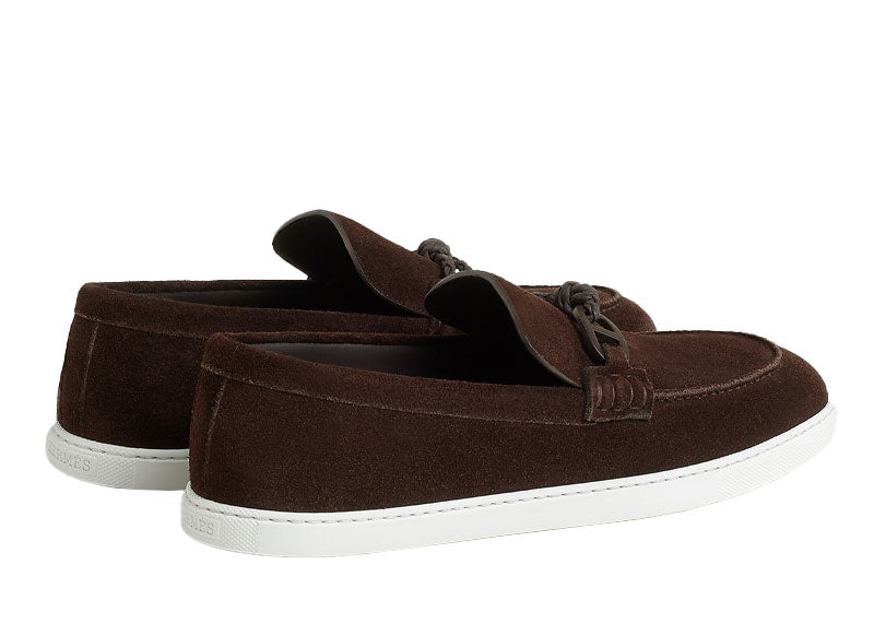 Hermes Ignacio Loafer Marron Ebene