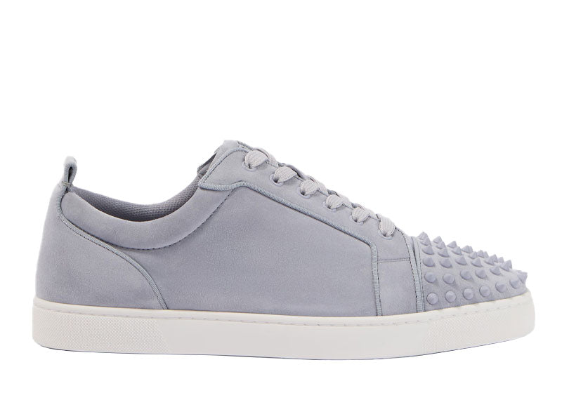 Christian Louboutin Louis Junior Spikes Orlato Low Top Sneaker Grey