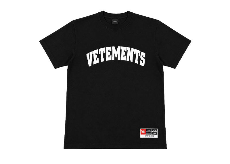 Vetements '07' T-Shirt Black