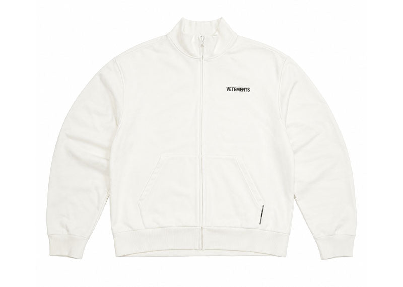 Vetements We Are Vetements Full-Zip Jacket White