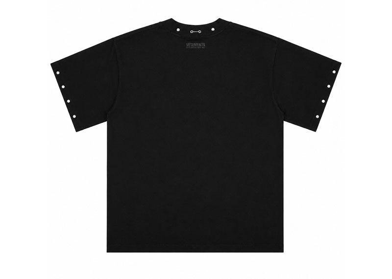 Vetements Piercing T-Shirt Black
