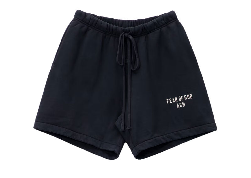 Fear of God Essentials Heavy Fleece Soccer Shorts Black