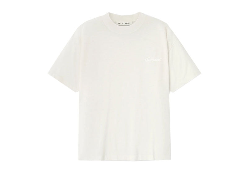 Fear of God Essentials Embroidered Essential T-Shirt Ivory