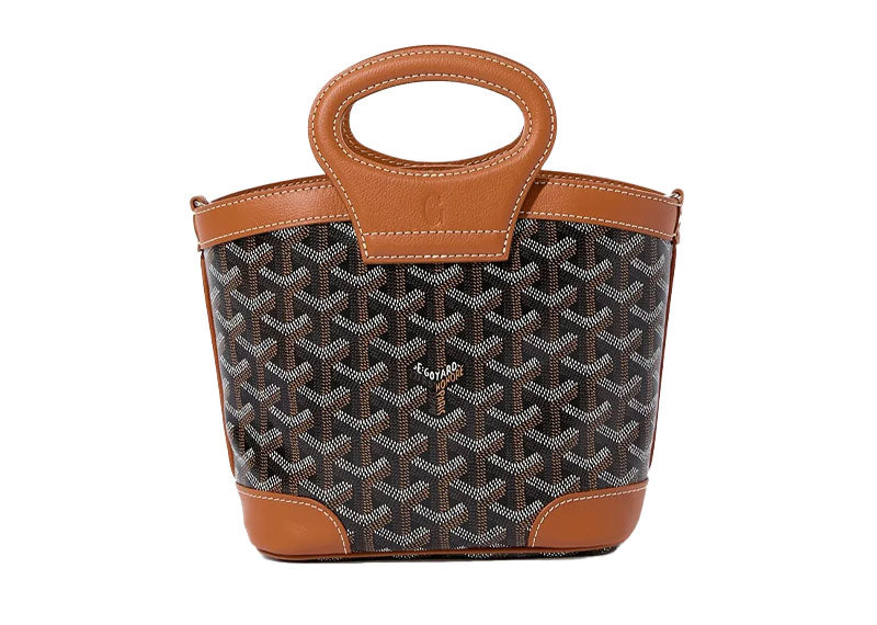 Goyard Beluga Mini Bag Black/Tan