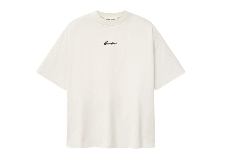 Fear of God Essentials Signature 90's T-Shirt Ivory